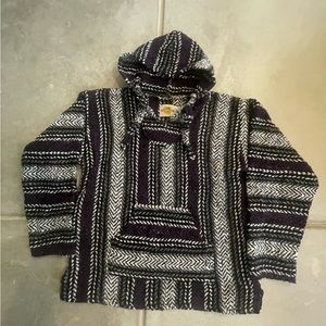 Baja hoodie/ drug rug